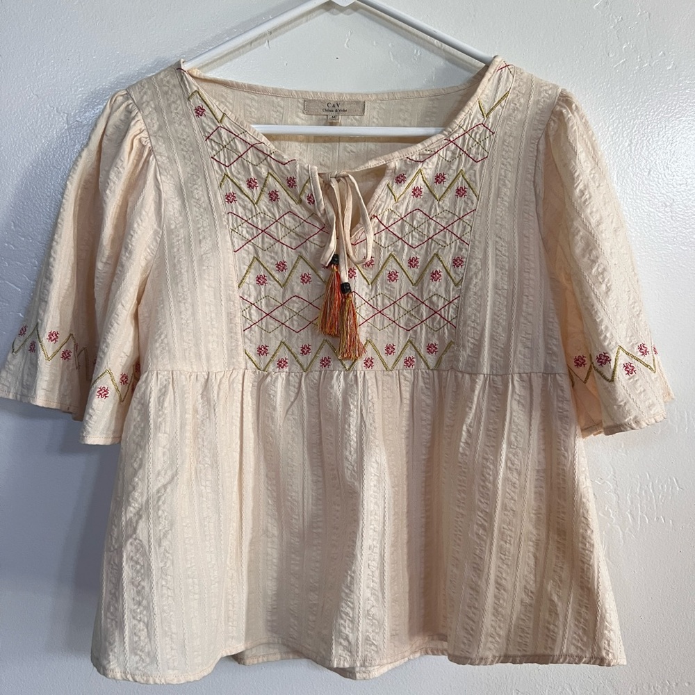 Chelsea & Violet Boho Top
